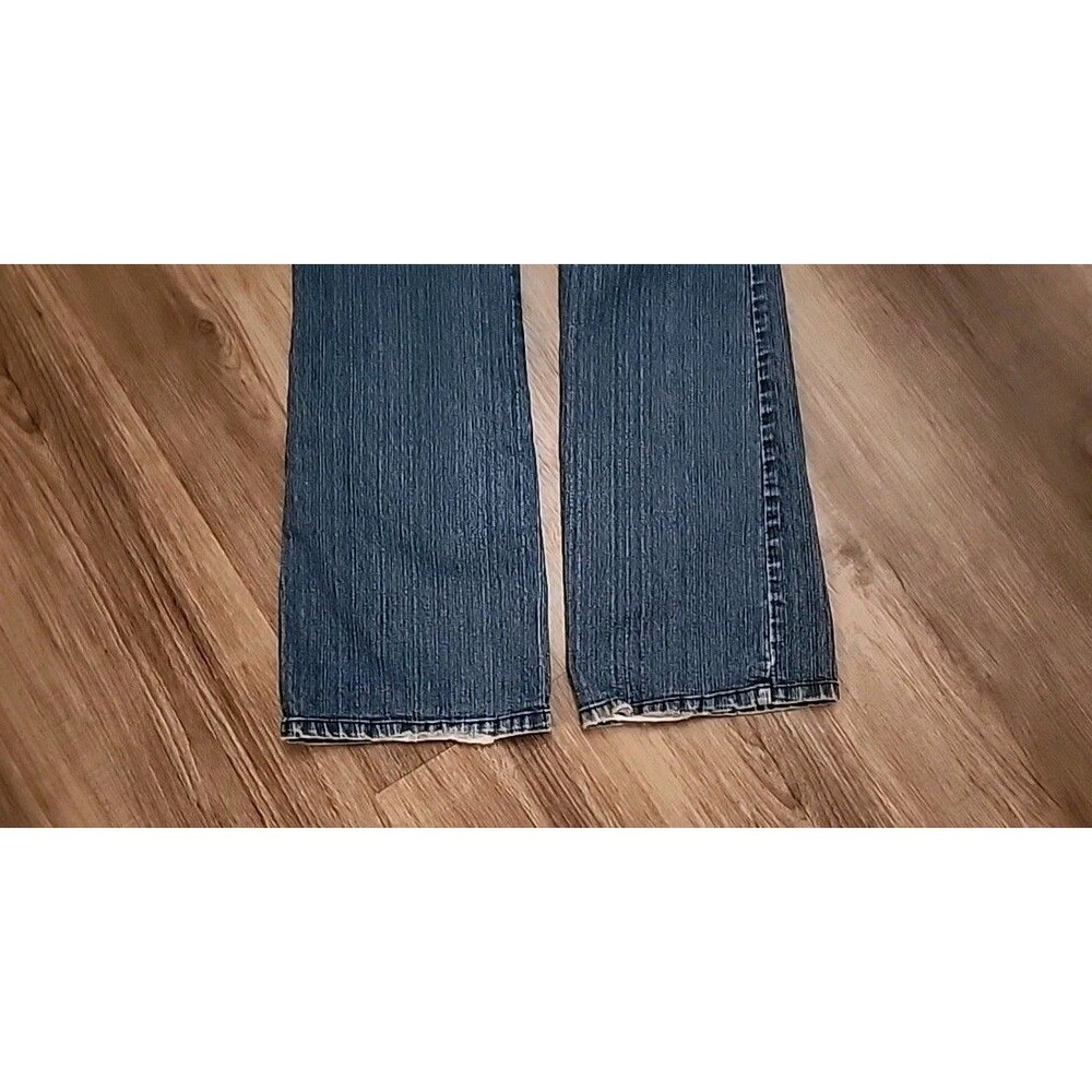 Vintage Bad Girl Jeans 7 Straight 29x30 Distressed Y2k Retro - Picture 14 of 14